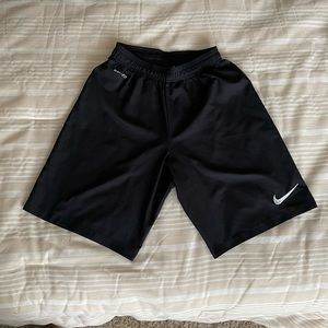 Black Nike Men’s 9” Dri-Fit shorts size Small